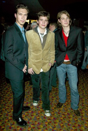 Isaac Hanson, Zac Hanson and Taylor Hanson
'THE LORD OF THE RINGS : THE RETURN OF THE KING' FILM SCREENING, NEW YORK, AMERICA - 15 DEC 2003