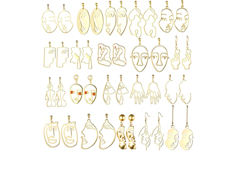 abstract earrings review