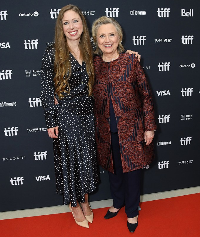 Hilary & Chelsea Clinton At TIFF 2022