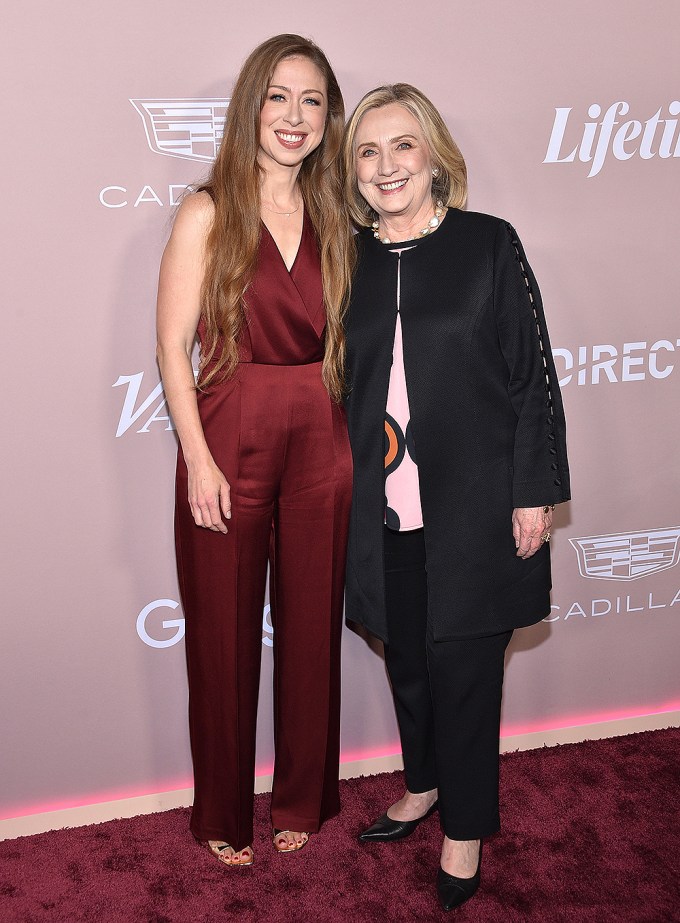 Hilary & Chelsea Clinton At Variety’s 2022 Power of Women