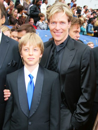 Jack Wagner and Kristina Wagner' son Harrison Wagner has died at the age of 27 after a long battle with drugs and alcohol in Los Angeles, Ca.  on June 6, 2022. Jack Wagner and son Harrison Wagner 33rd Annual Daytime Emmy Awards Held at the Kodak Theater in CA April 28, 2006 ©Steven Bergman / AFF-USA.COM.  07 Jun 2022 Pictured: Harrison Wagner and Jack Wagner.  Photo credit: Steven Bergman / AFF-USA.COM / MEGA TheMegaAgency.com +1 888 505 6342 (Mega Agency TagID: MEGA866335_001.jpg) [Photo via Mega Agency]