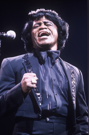 James Brown in concert James Brown, Wembley Arena, London, Britain - 1986