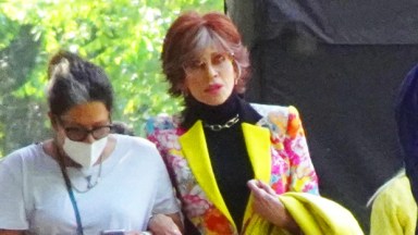 Jane Fonda Debuts Red Hair Makeover On 'Book Club 2' Set: Pics – Hollywood  Life