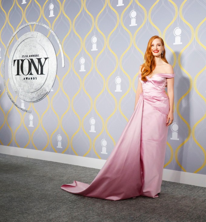 Jessica Chastain At The 2022 Tony Awards