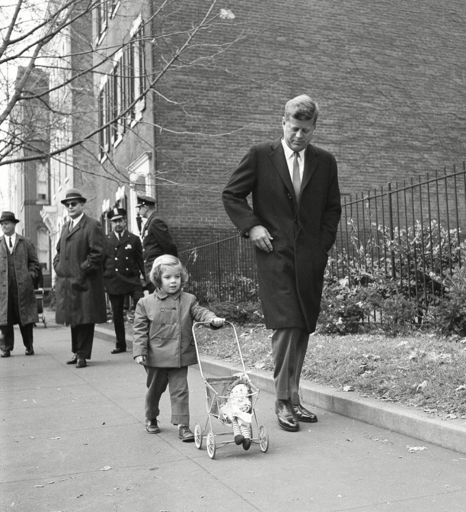 JFK & Caroline In 1960