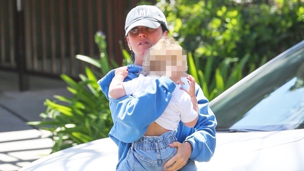 Katy Perry Cradles Daughter Daisy, 1, In Her Arms While Out With Her Mom In LA