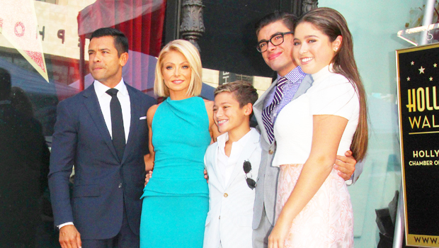 Kelly Ripa, Mark Consuelos, Kids