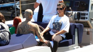 kourtney kardashian, travis barker