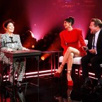 Kylie Jenner Red Corset Mini Dress CBS