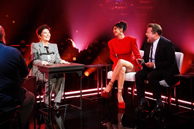 Kylie Jenner on ‘The Late Late Show With James Corden’