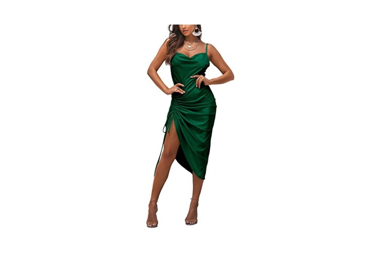 The Top Satin Wrap Dress for 2024 – Reviews by Hollywood Life ...
