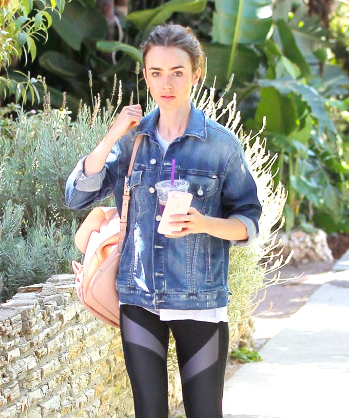 Lily Collins With No Makeup: Photos