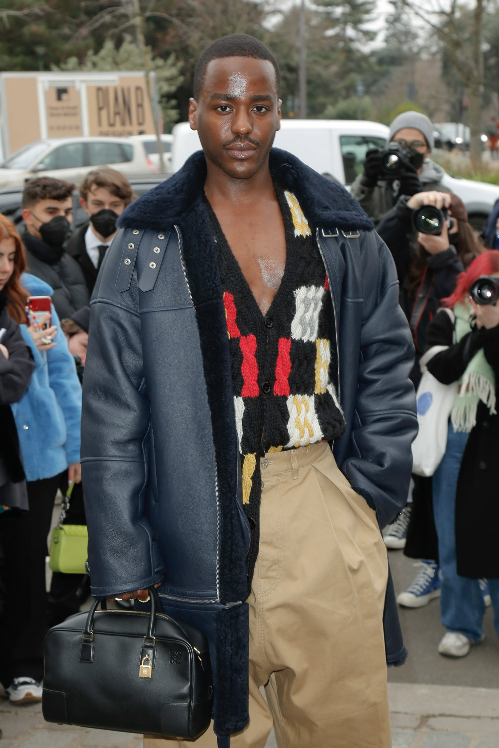 Ncuti Gatwa
Loewe show, Outside Arrivals, Fall Winter 2022, Paris Fashion Week Men's, France - 22 Jan 2022