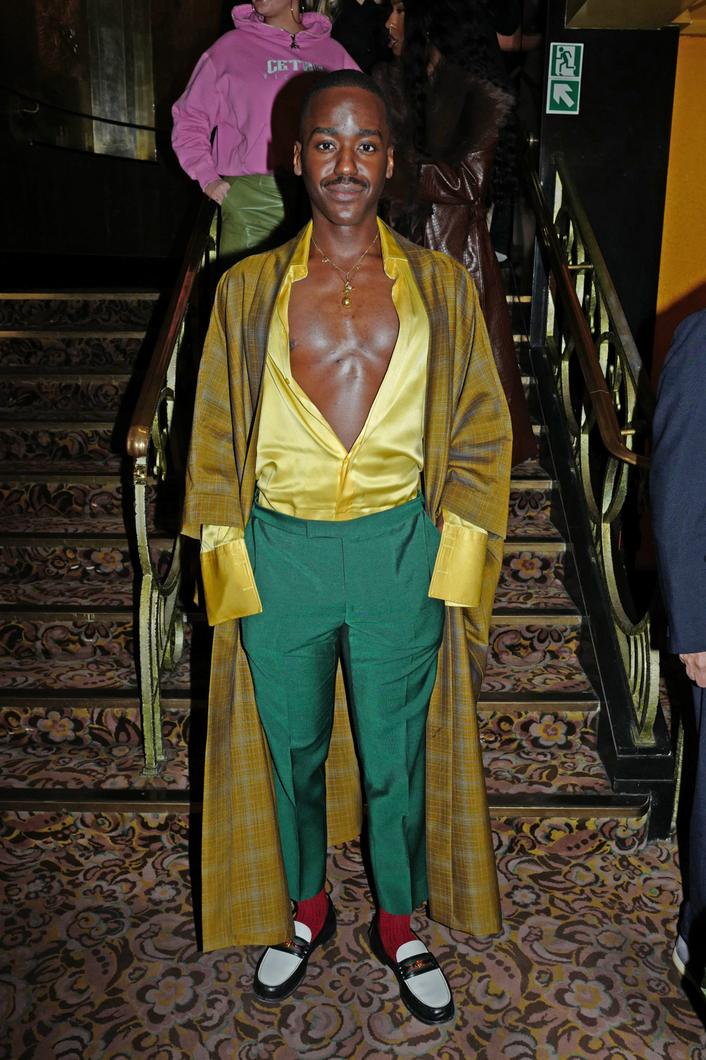 Ozwald Boateng show, Arrivals, Autumn Winter 2022, London Fashion Week, UK - 21 Feb 2022