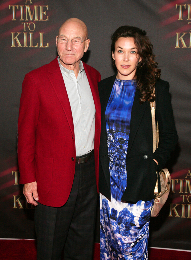 Patrick Stewart and Sophie Stewart