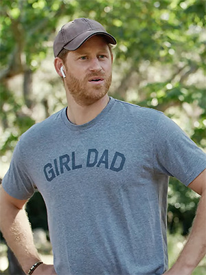 Girl Dad T Shirt Fathers Day Gift Prince Harry Inspired -  UK