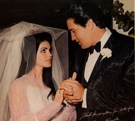 Editorial use only.  No book cover usage.  Mandatory Credit: Photo by Moviestore/Shutterstock (1577638a) Elvis Presley, Priscilla Presley, Elvis Presley Film and Television