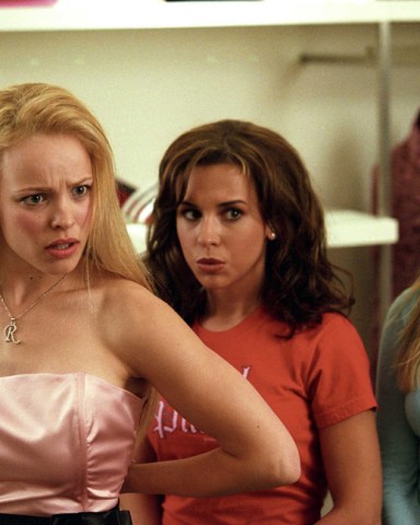 Editorial use only. No book cover usage.
Mandatory Credit: Photo by Moviestore/Shutterstock (1577155a)
Mean Girls,  Rachel Mcadams,  Lacey Chabert,  Amanda Seyfried
Film and Television