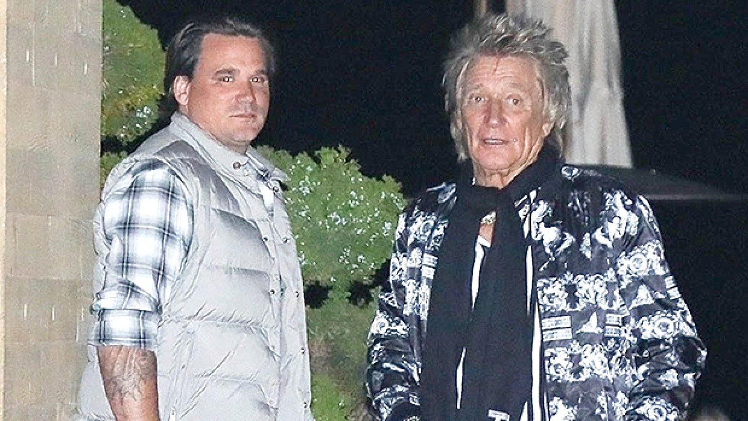 Rod Stewart Rocks Ripped Jeans For Dinner With Son Sean: Pics ...