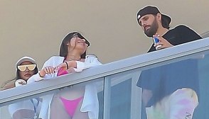 Scott Disick Rebecca Donaldson in Miama