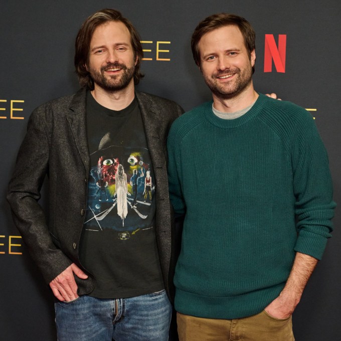 The Duffer brothers on the red carpet