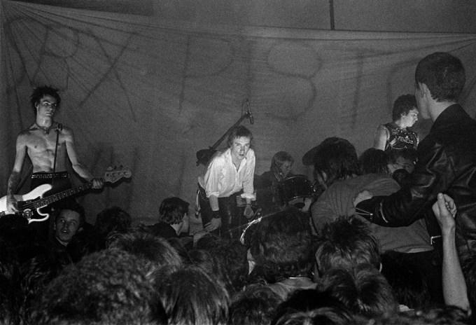 The Sex Pistols perform at Brunel University