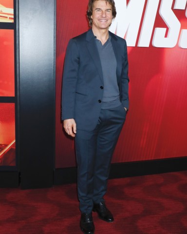 Tom Cruise
'Mission: Impossible - Dead Reckoning Part One' film premiere, New York, USA - 10 Jul 2023