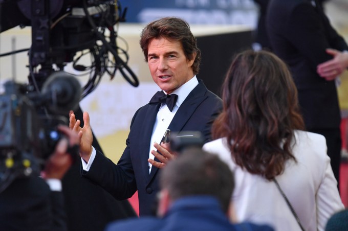 Tom Cruise At The London Premiere