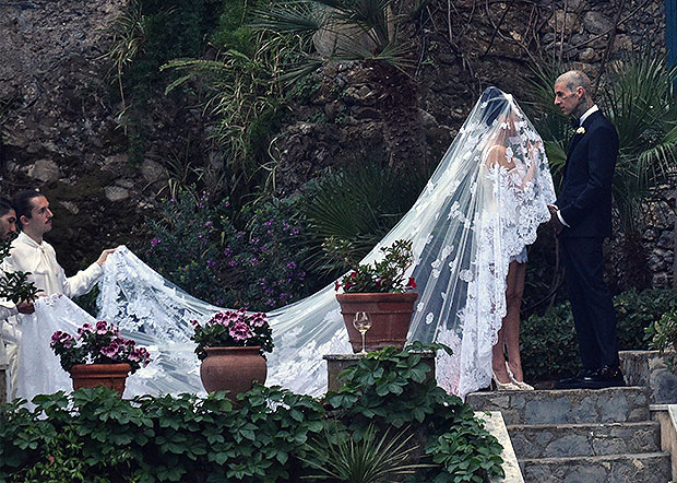 Kourtney Kardashian Travis Barker Italy Wedding May 22 2022