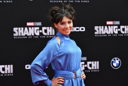 Xochitl Gomez 'Shang-Chi and The Legend of The Ten Rings' Movie Premiere, Arrivals, Los Angeles, California, USA - 16 Aug 2021