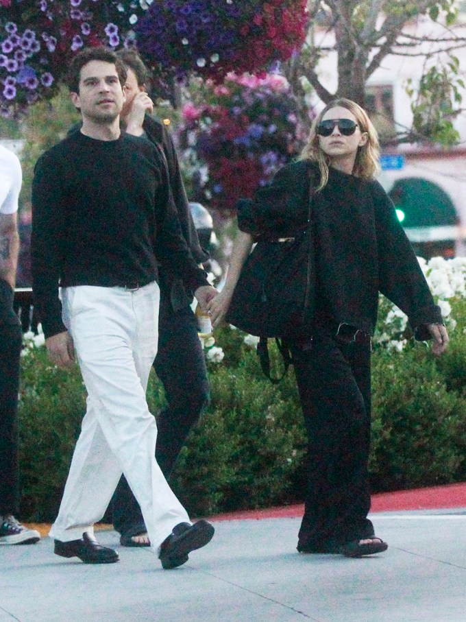 Ashley Olsen & Louis Eisner In Los Angeles