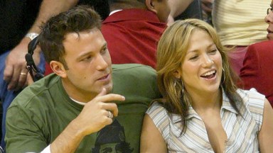 Jennifer Lopez Ben Affleck Sports Game Mother's Day 2003