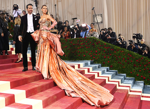 Blake Lively Wore a Red-Hot Ultra Minidress After Co-Hosting the Met Gala