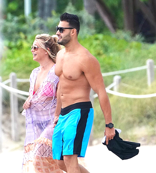 Britney Spears and fiancé Sam Asghari are spotted house hunting at