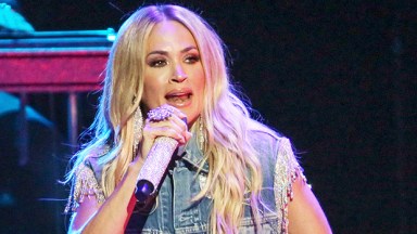 Carrie Underwood Wears Daisy Dukes At iHeartCountry Festival