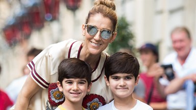 celine dion sons