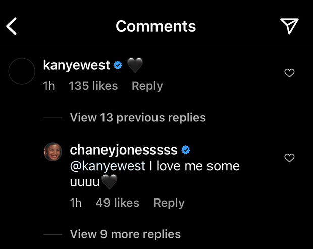 Chaney Jones, Kanye West