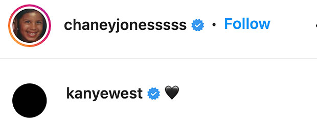 Chaney Jones, Kanye West