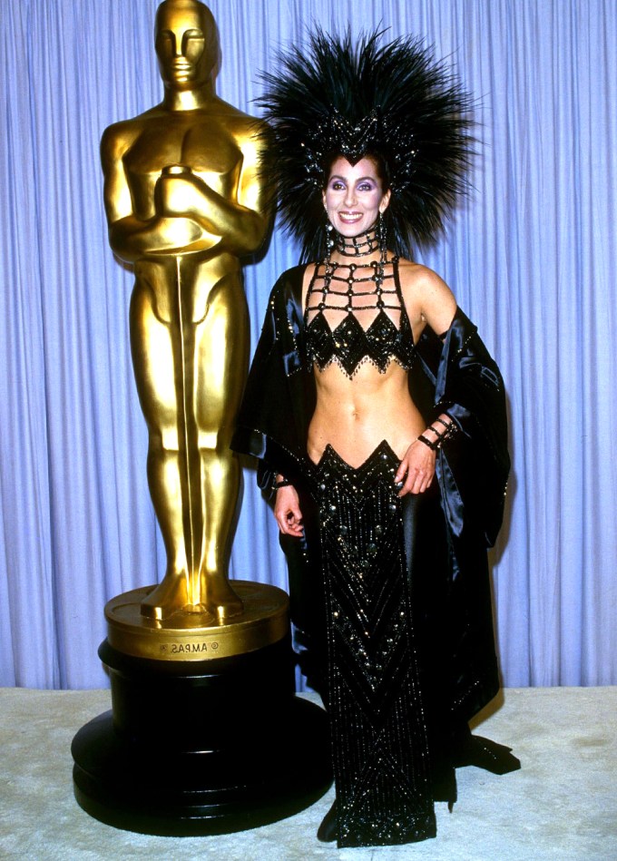 Cher At The 1987 Oscars