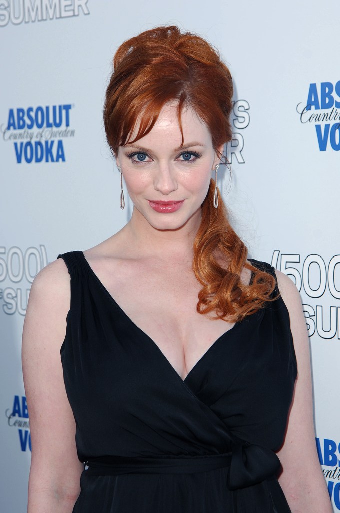 Christina Hendricks At The Premiere Of ‘(500) Days of Summer’