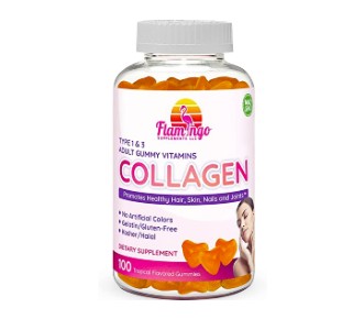 A bottle of collagen