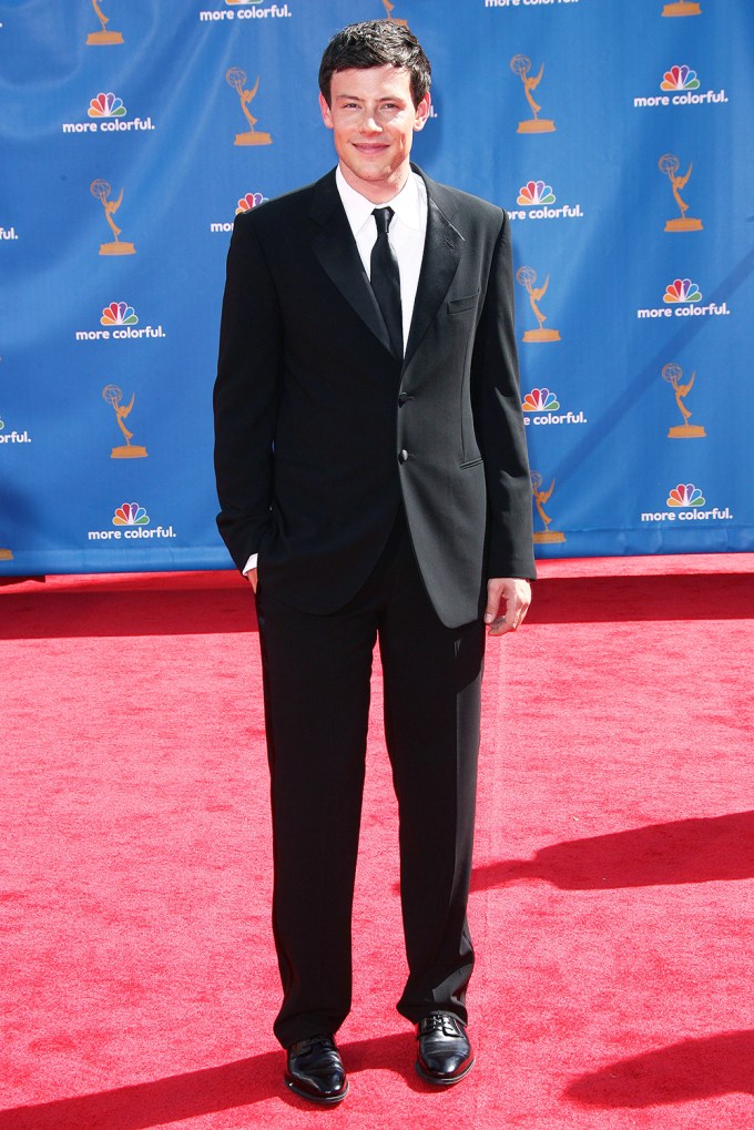 Cory Monteith At The 2010 Emmys