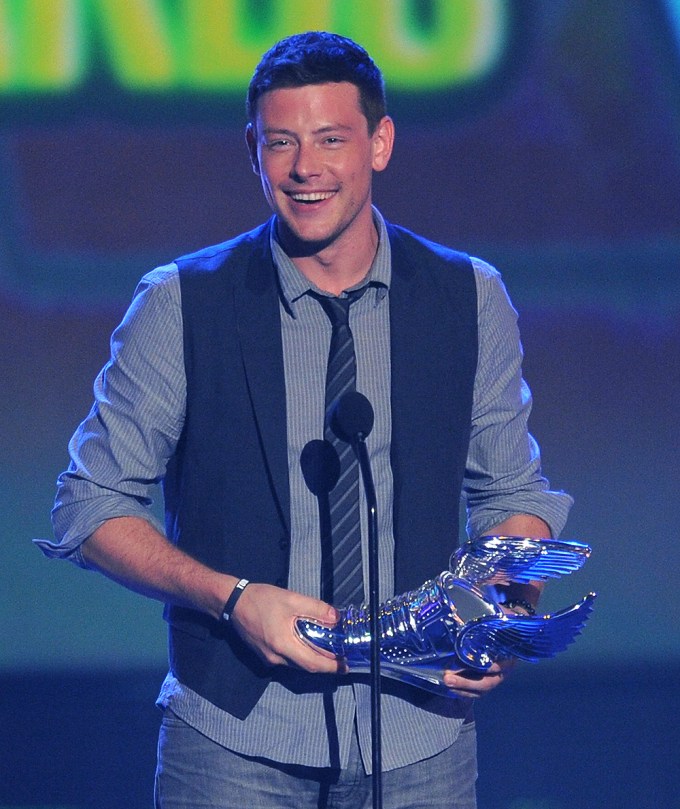 Cory Monteith Wins A ‘Do Something Award’ In 2012