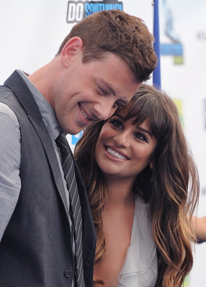 Cory Monteith & Lea Michele In 2012