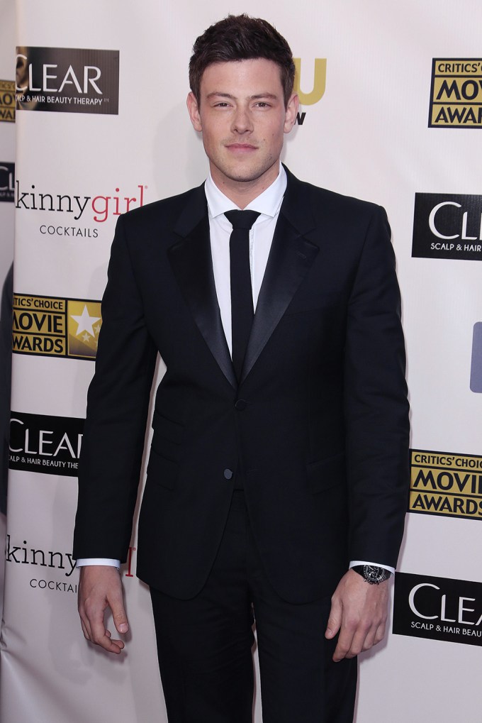 Cory Monteith At The 2013 Critics’ Choice Movie Awards
