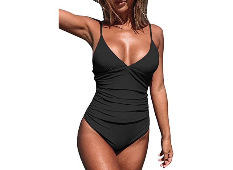 V-Neck One Piece Swimsuit reviews