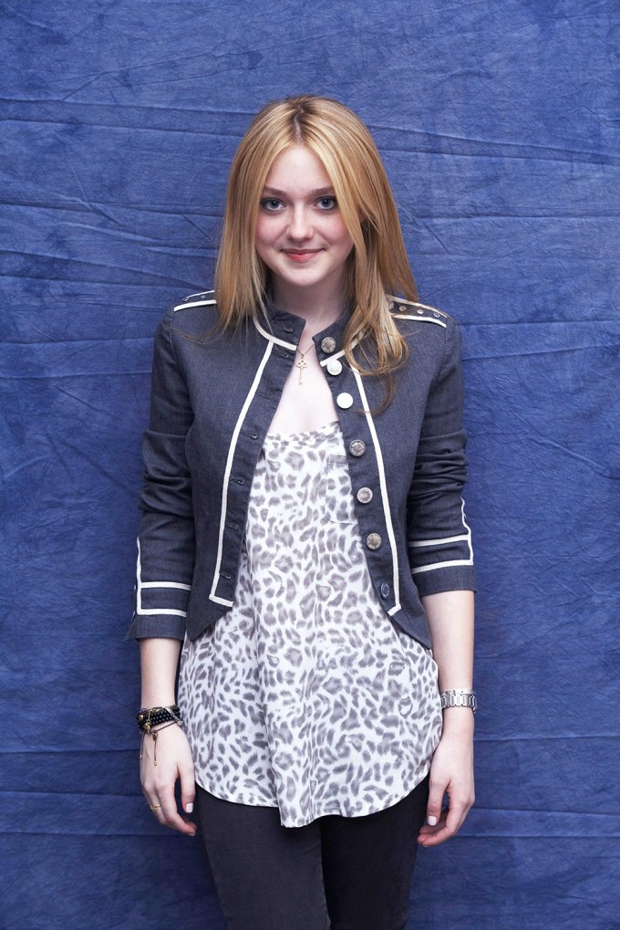 Dakota Fanning at a Photocall for ‘The Runaways’