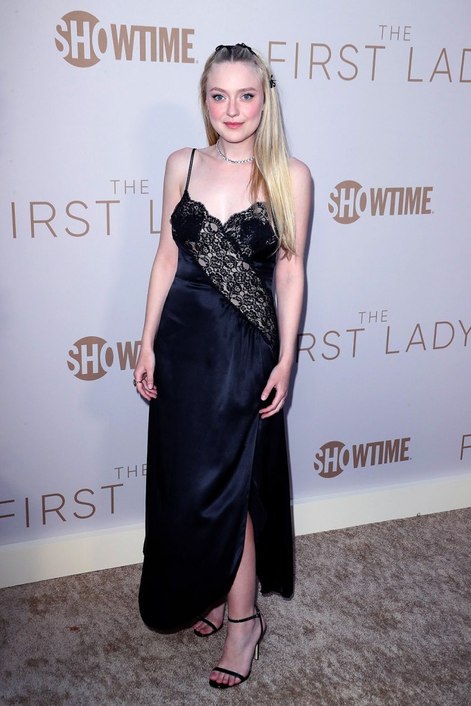 Dakota Fanning At The Premiere Of ‘The First Lady’