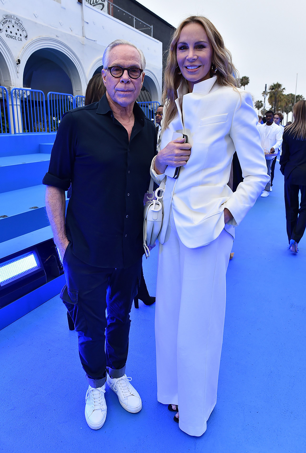 Celebrities at the Dior Men's Spring 2023 Venice Beach Show