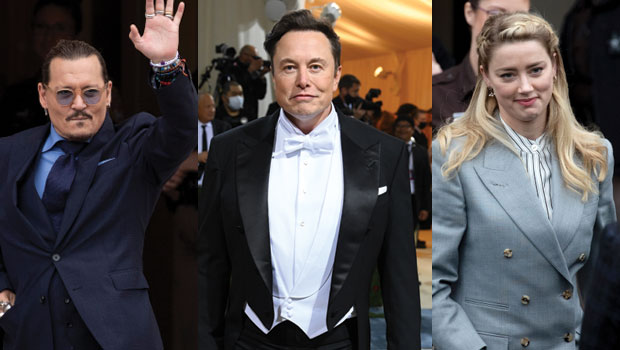 Elon Musk Hopes Ex Amber Heard & Johnny Depp ‘Move On’ After Trial: ‘They Are Both Incredible’